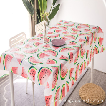 Kundenspezifische Druck Wassermelone Flanell Zurück Tischdecke